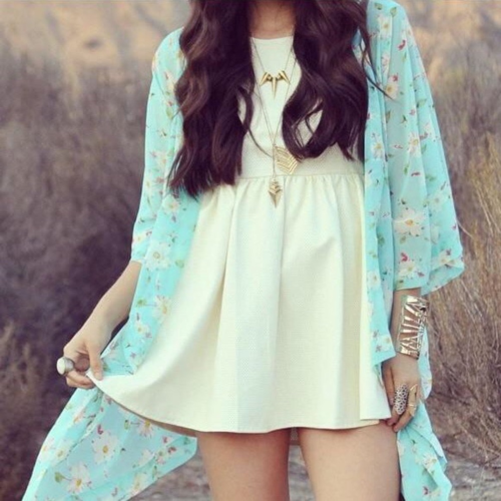 Floral Kimono